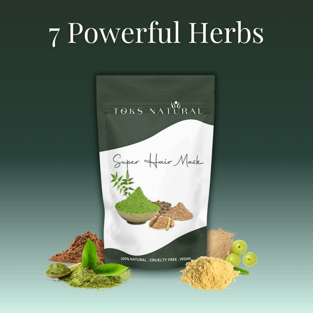Super Hair Mask | Strengthen & Nourish with Ayurvedic Herbs - TOKS NATURAL