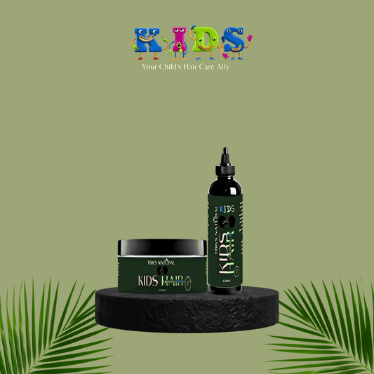 Kids' Hair Growth Duo | Natural Oil & Butter Set for Children - TOKS NATURAL
