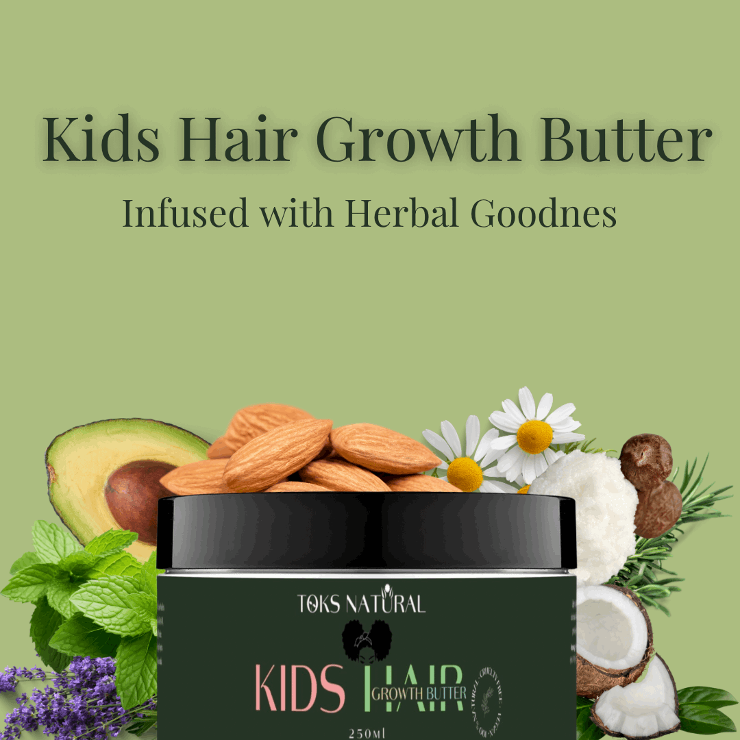 Kids' Hair Growth Butter | Natural Hair Care for Children - TOKS NATURAL