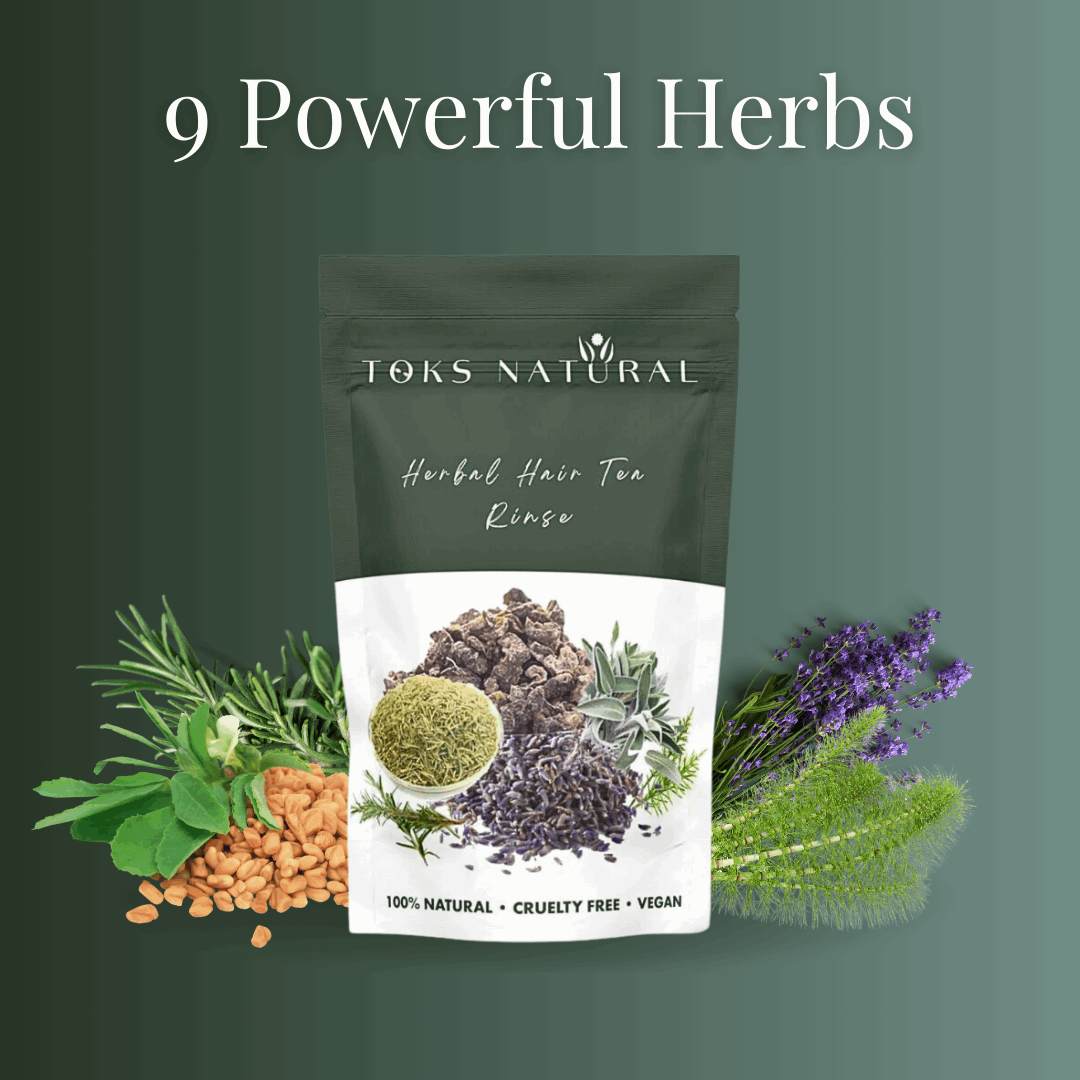 Herbal Hair Tea Rinse - TOKS NATURAL
