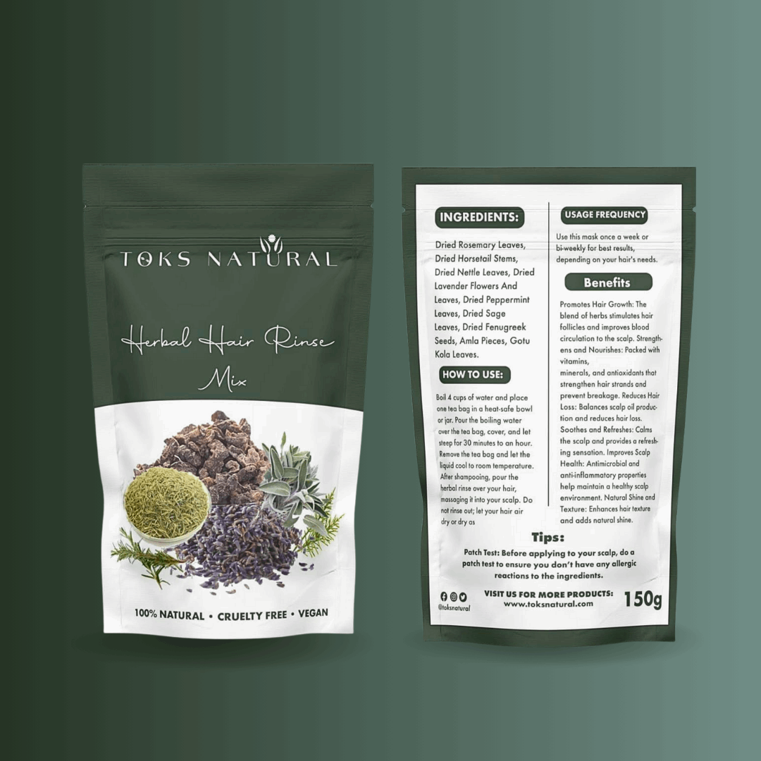 Herbal Hair Tea Rinse - TOKS NATURAL