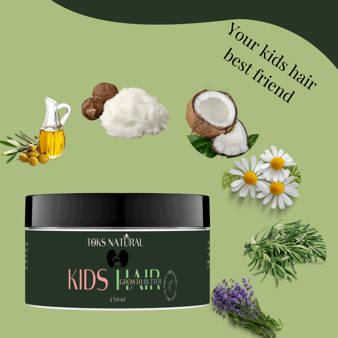 Kids' Hair Growth Butter | Natural Hair Care for Children - TOKS NATURAL