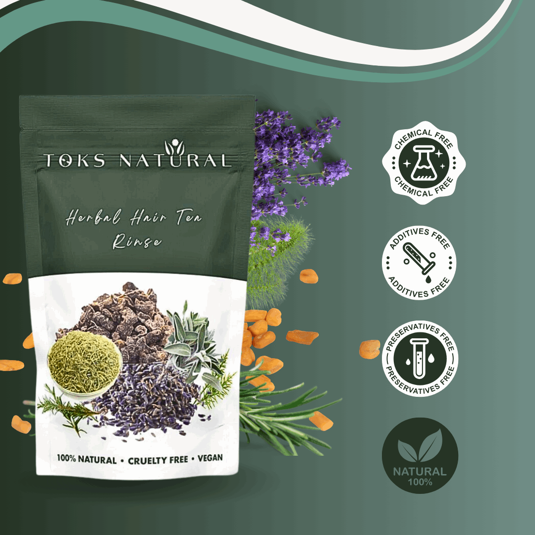 Herbal Hair Tea Rinse - TOKS NATURAL
