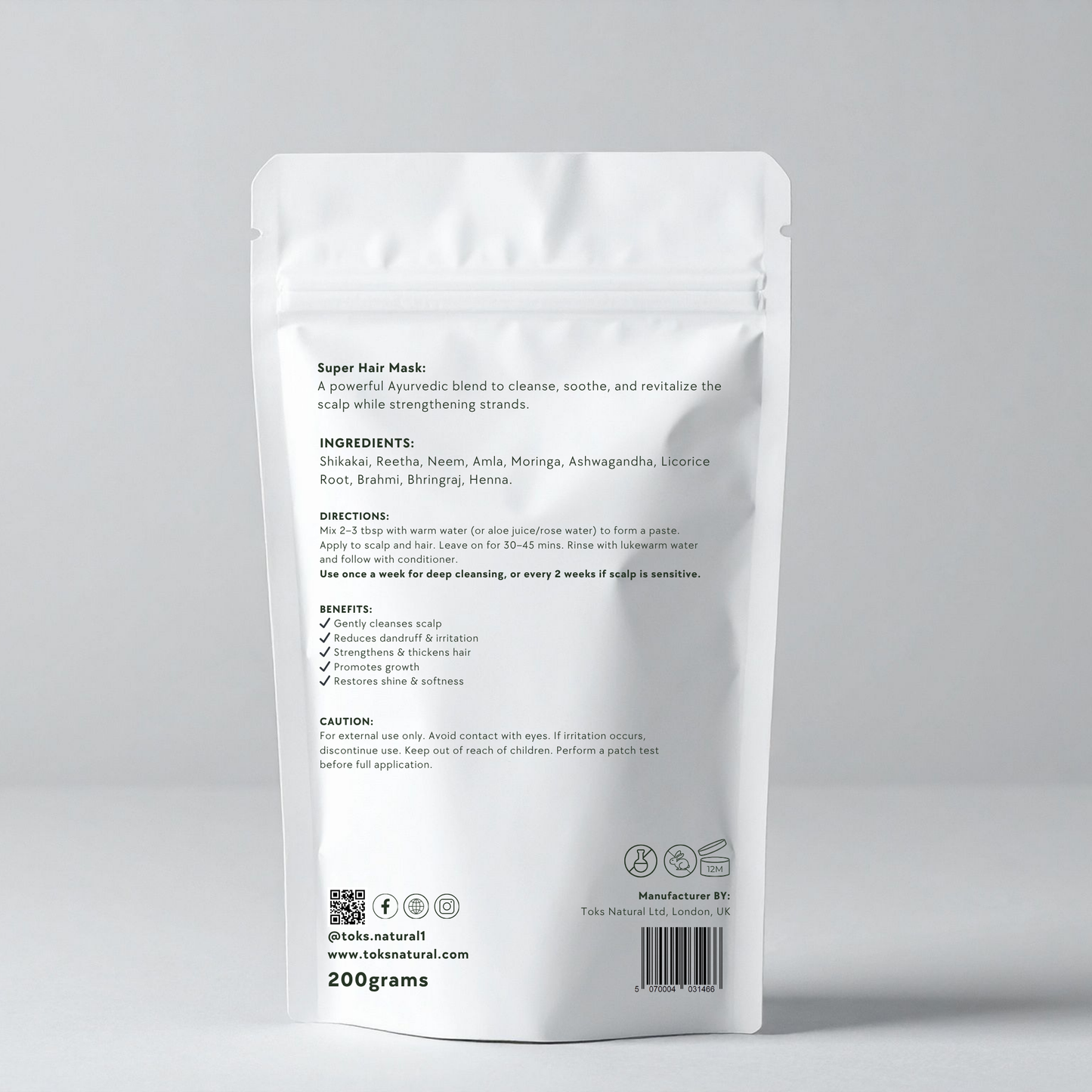 Super Hair Mask | Strengthen & Nourish with Ayurvedic Herbs