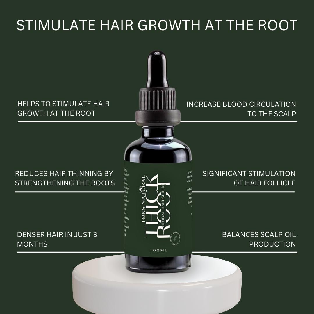 Thick Root Hair Growth Serum - TOKS NATURAL