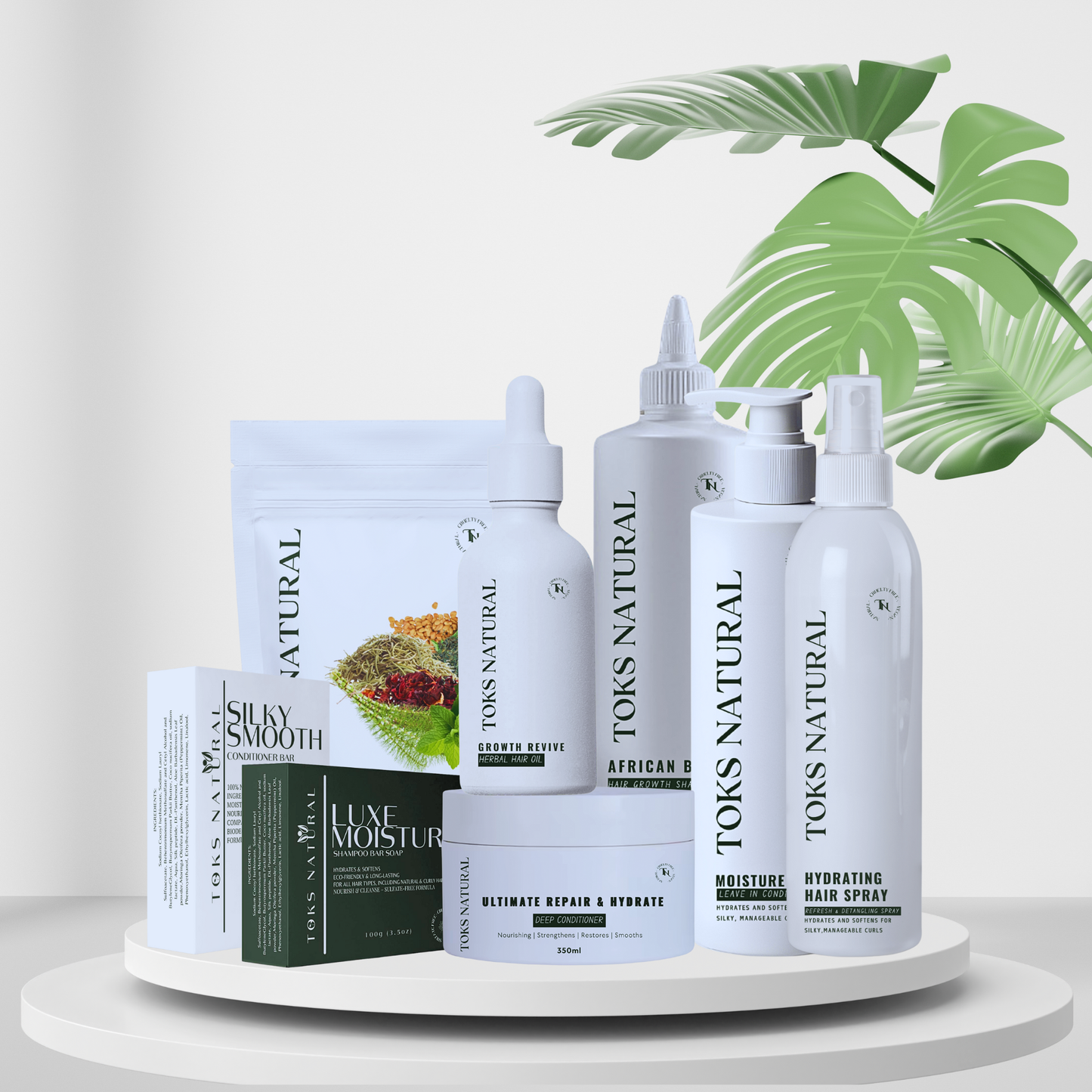 Complete Hair & Scalp Nourishment Bundle | Deep Hydration & Growth - TOKS NATURAL