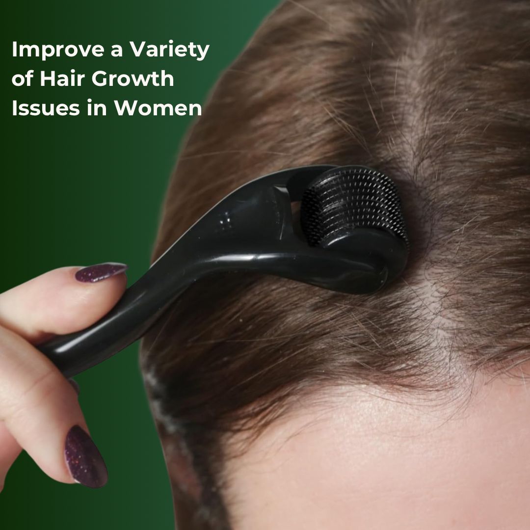 Hair Growth Derma Roller 0.3mm - TOKS NATURAL