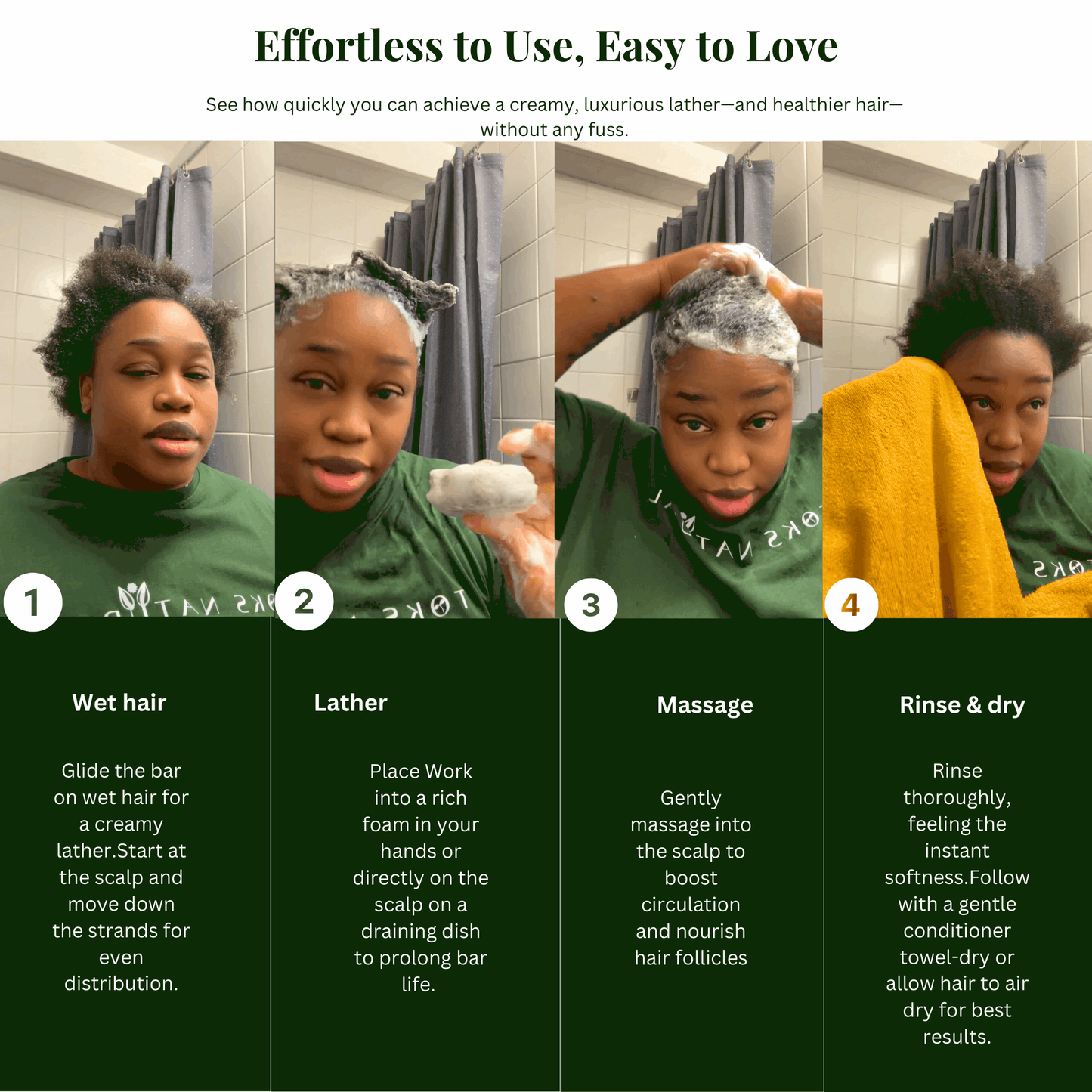 Luxe Moisture Shampoo Bar - TOKS NATURAL
