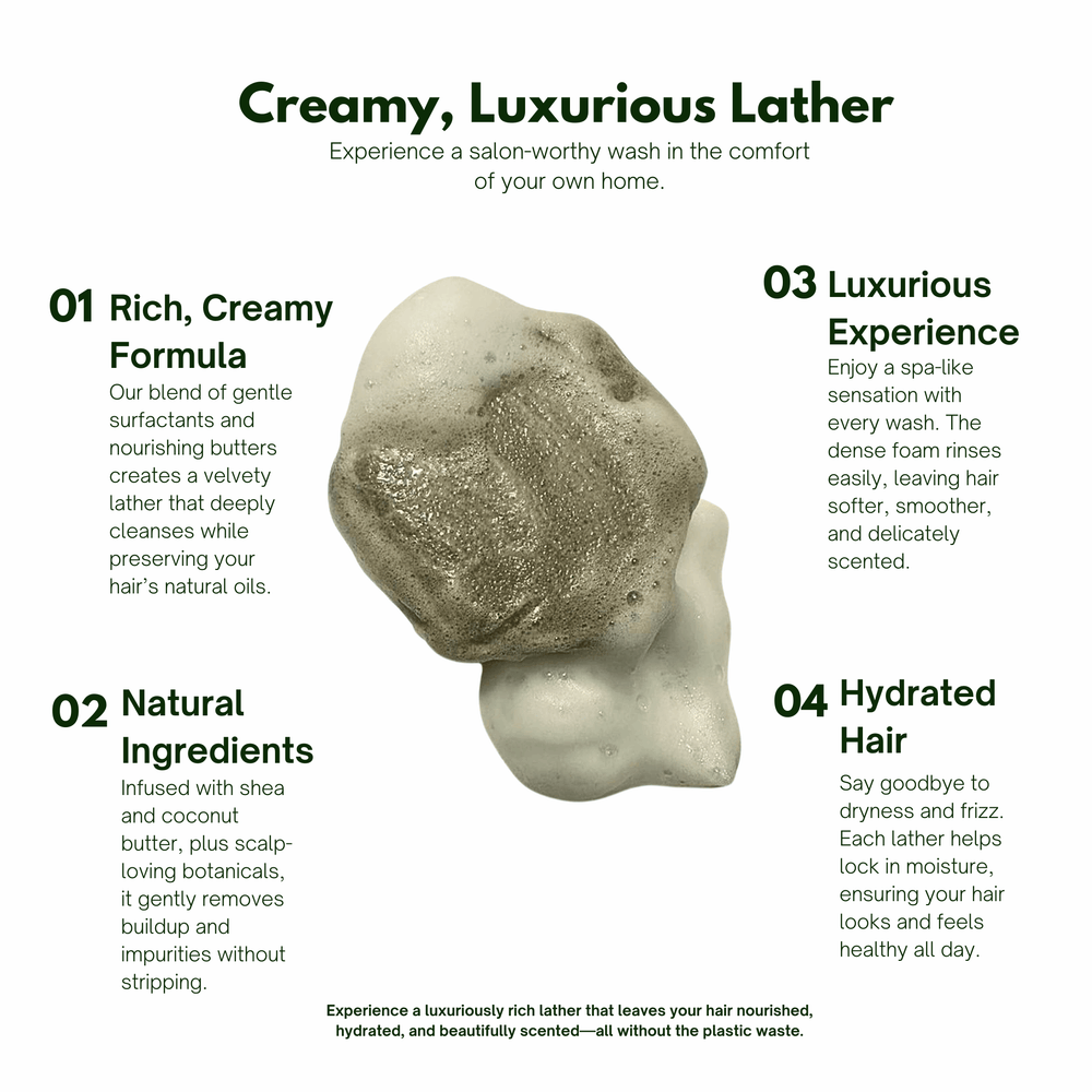 Luxe Moisture Shampoo Bar - TOKS NATURAL