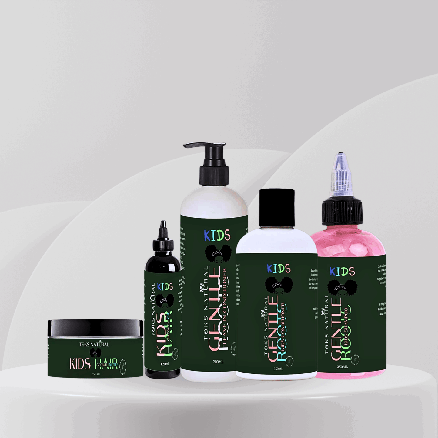 Gentle Roots Kids Hair Care Bundle - TOKS NATURAL