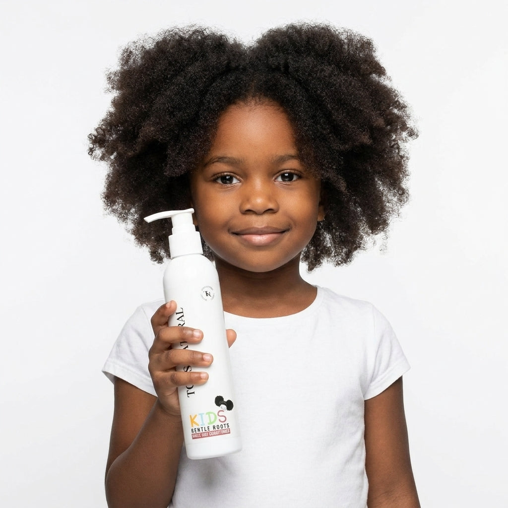 Kids leave-in conditioner for textured hair by Toks Natural – gentle moisturising hair care for children