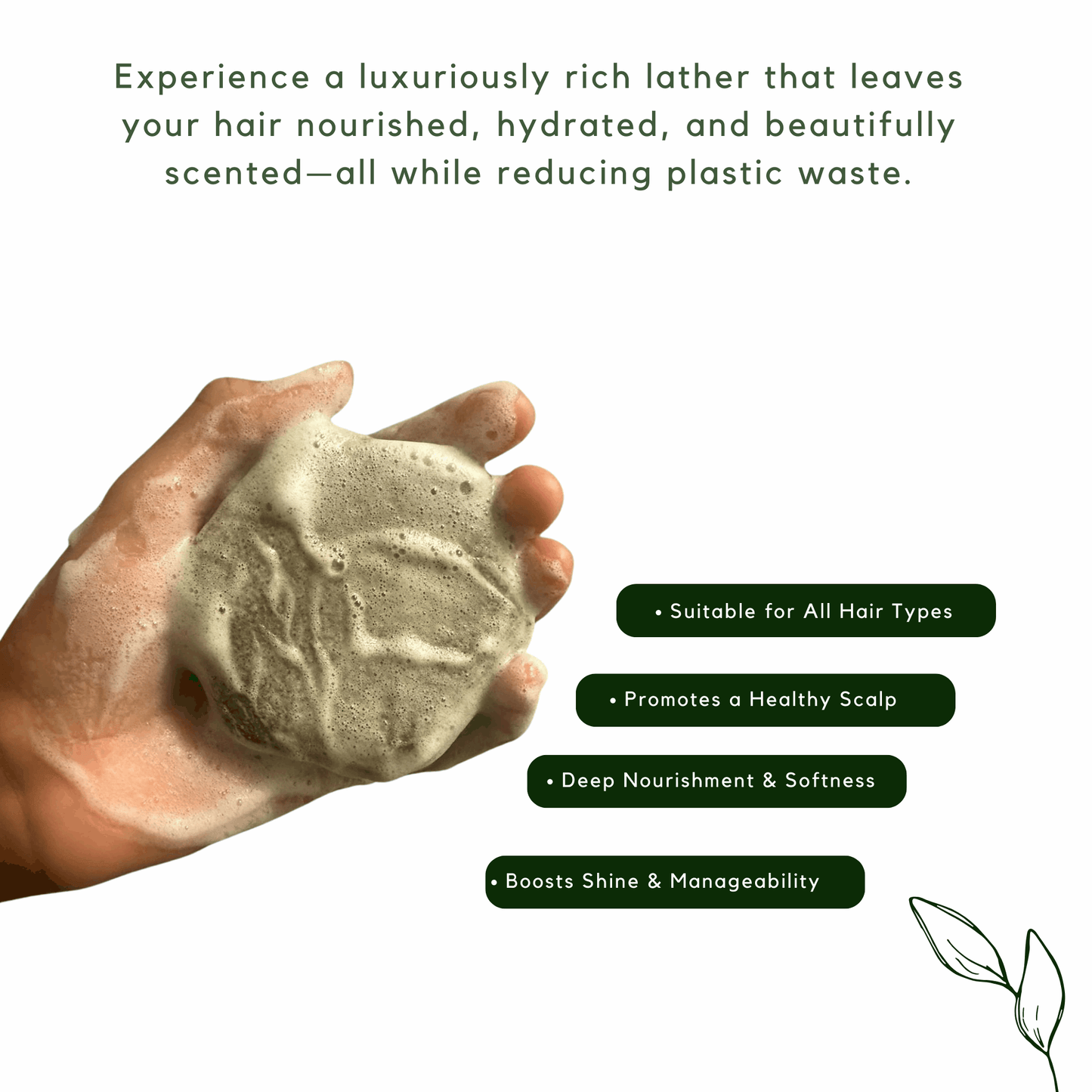 Luxe Moisture Shampoo Bar - TOKS NATURAL