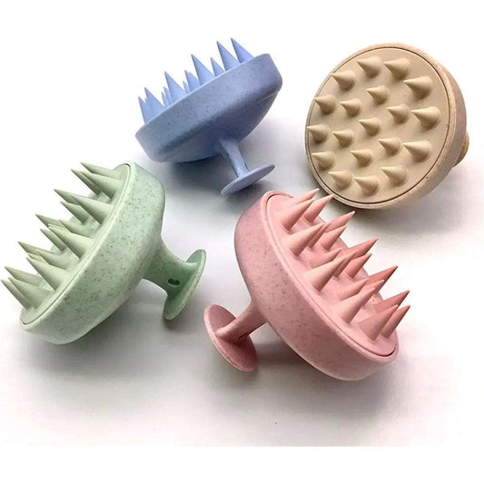 Gentle Silicone Scalp Brush for a Refreshing Cleanse - TOKS NATURAL