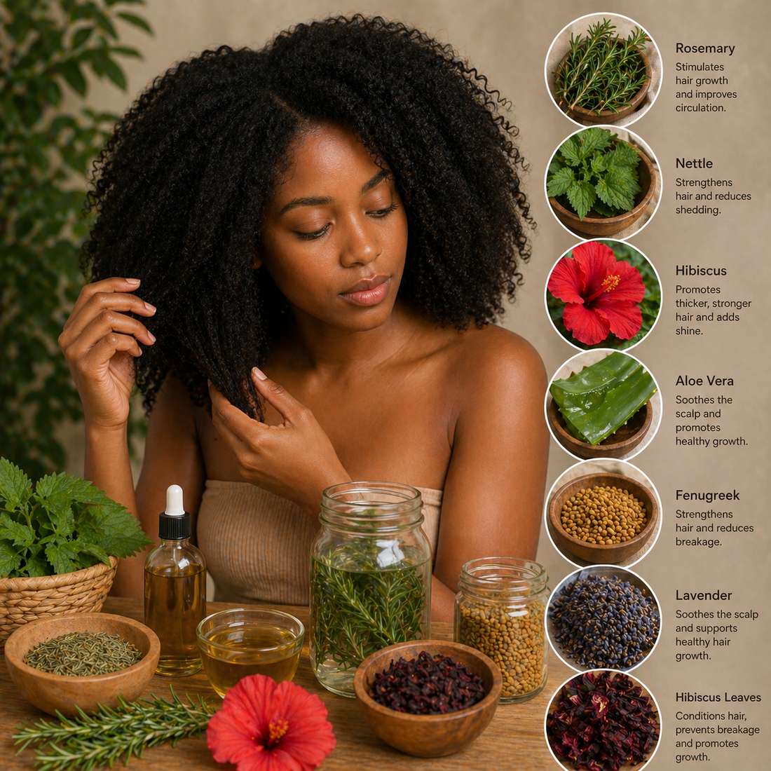 best herbs for healthy hair