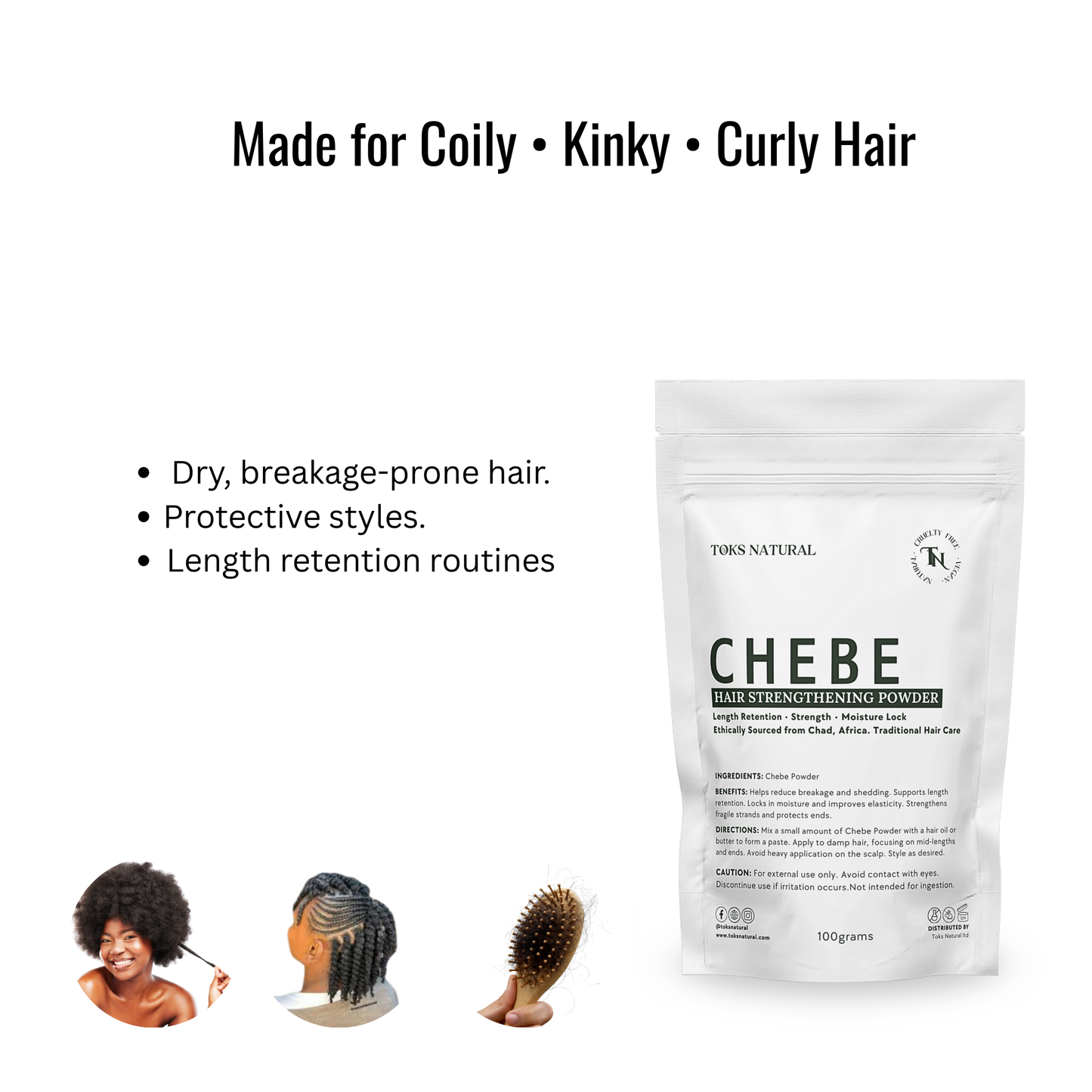 Chebe Hair Strengthening Powder