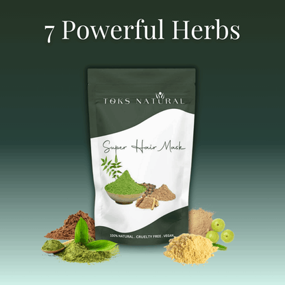 Super Hair Mask | Strengthen & Nourish with Ayurvedic Herbs - TOKS NATURAL