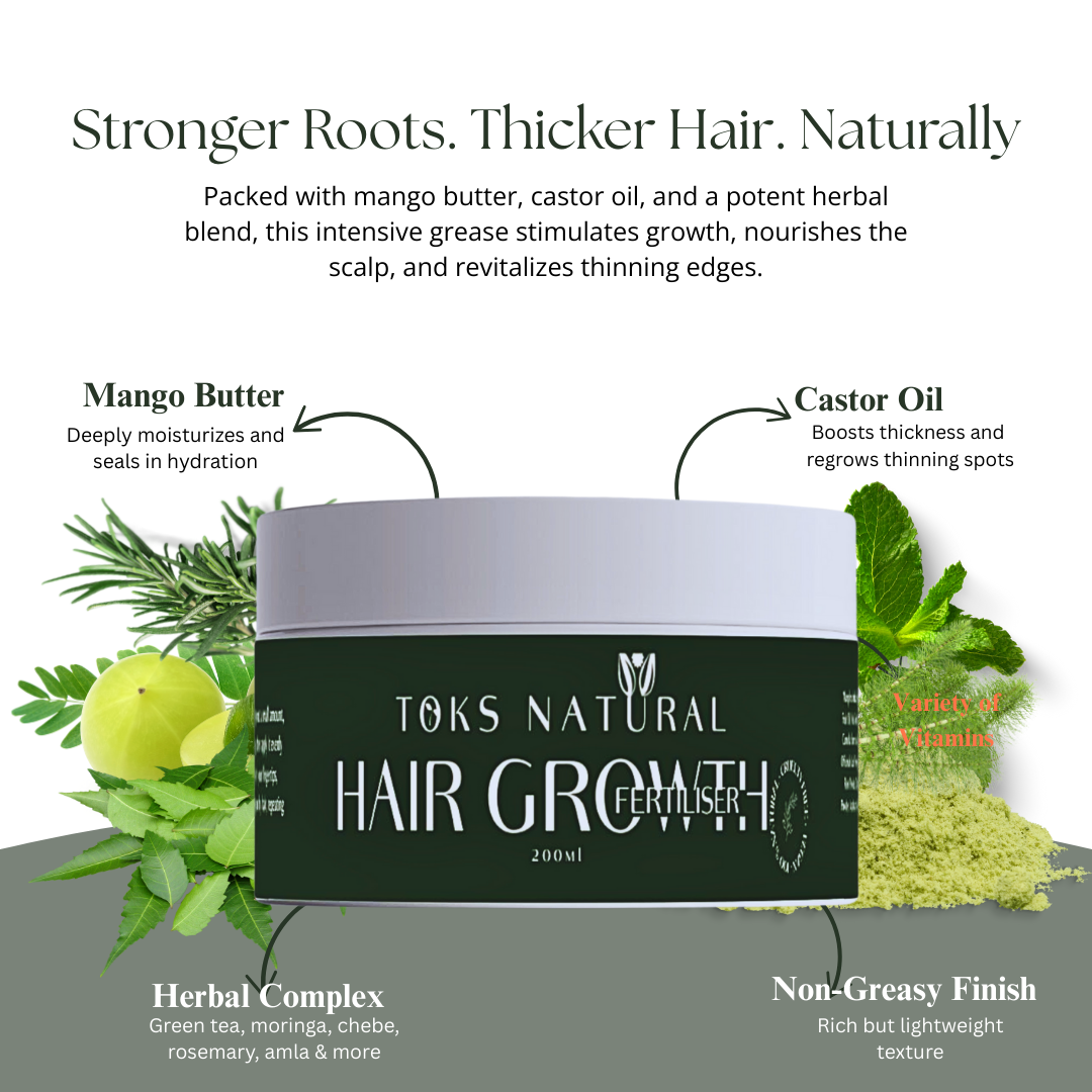 Hair Growth Fertiliser Hair Grease