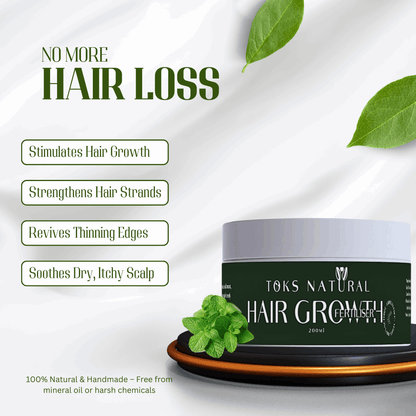 Hair Growth Fertiliser Hair Grease - TOKS NATURAL