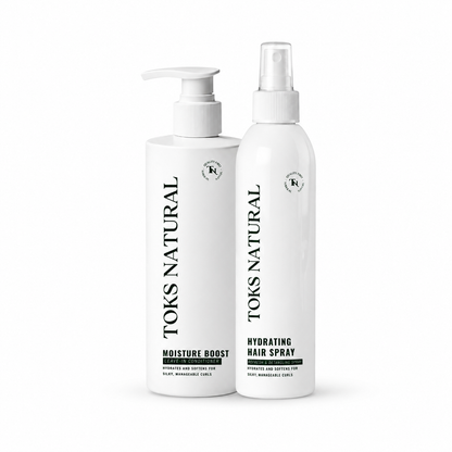 Hydrate & Boost Hair Duo | Daily Moisture & Frizz Control Set