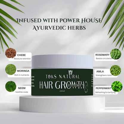 Hair Growth Fertiliser Hair Grease - TOKS NATURAL