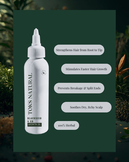 Black Seed & Co Hair Growth Oil