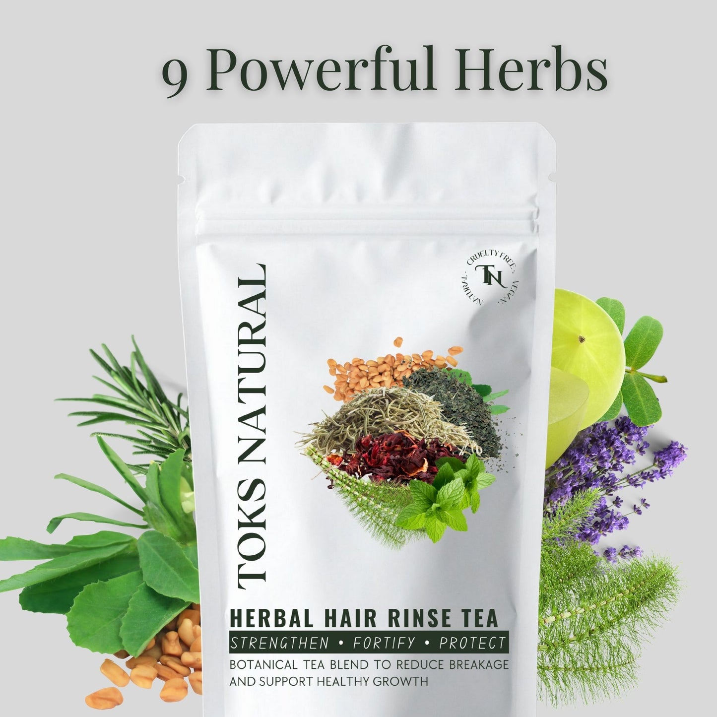 Herbal Hair Tea Rinse