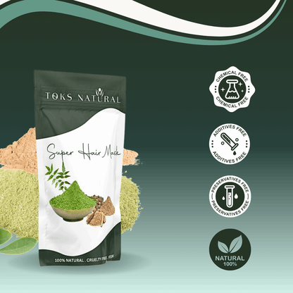 Super Hair Mask | Strengthen & Nourish with Ayurvedic Herbs - TOKS NATURAL