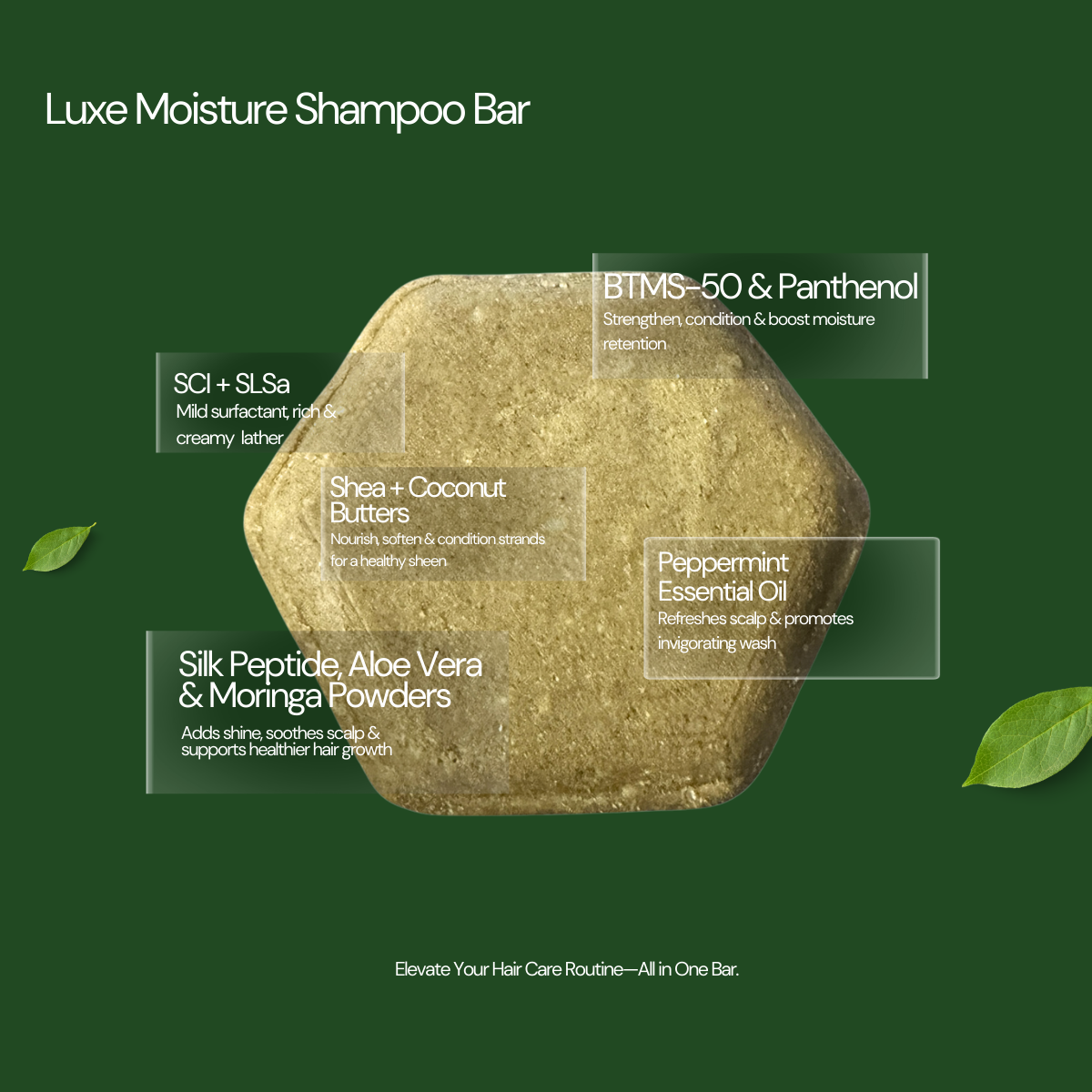 Luxe Moisture Shampoo Bar Soap