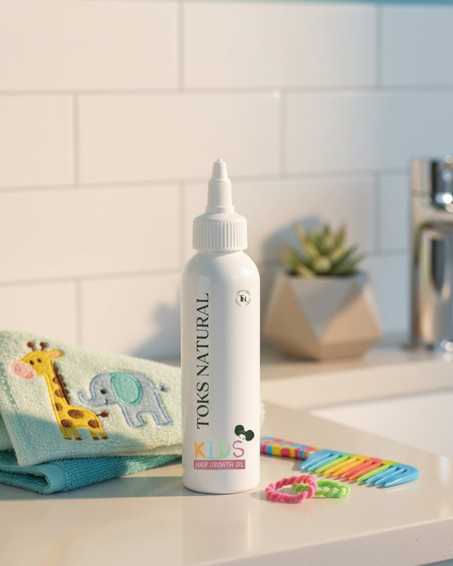 Kids' Hair Growth Oil | All-Natural Hair Care for Children