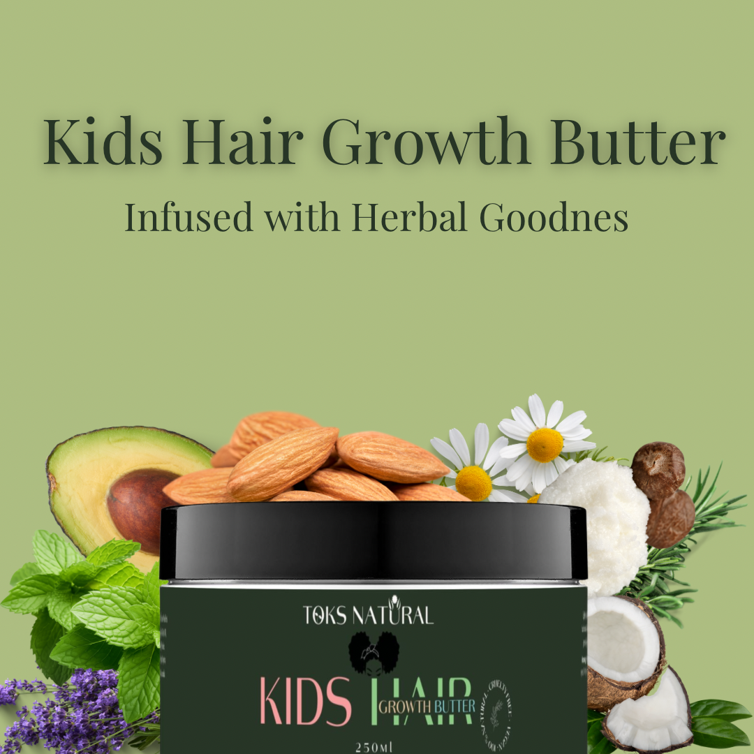 Kids' Hair Growth Butter | Natural Hair Care for Children