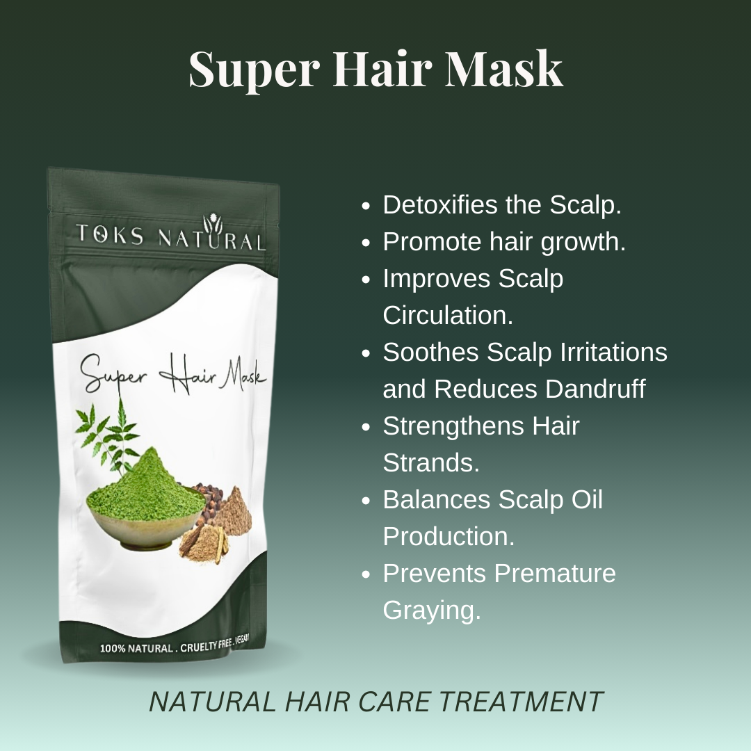 Super Hair Mask | Strengthen & Nourish with Ayurvedic Herbs