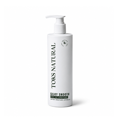 TOKS Natural Silky Smooth conditioner bottle on a white background