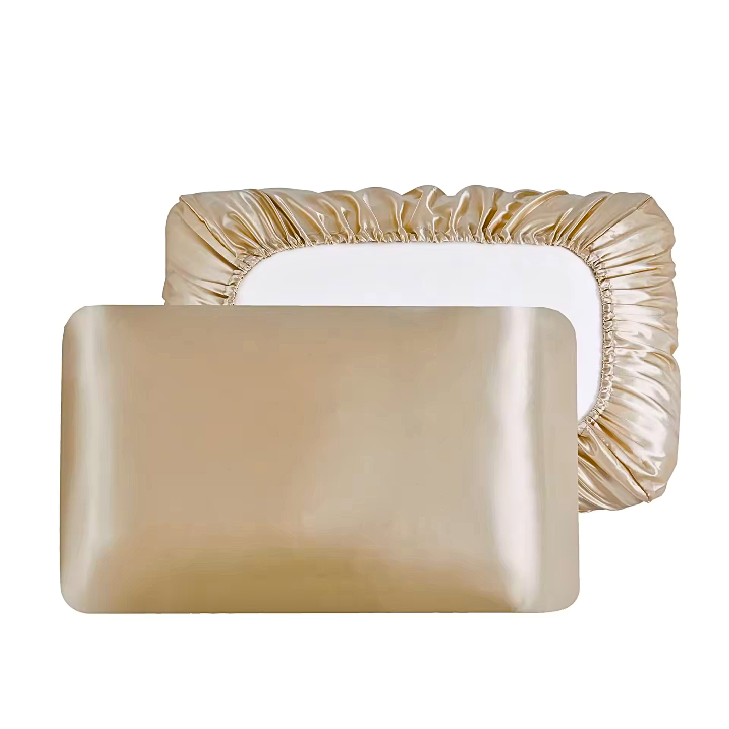 Luxury satin bonnet pillowcase 
