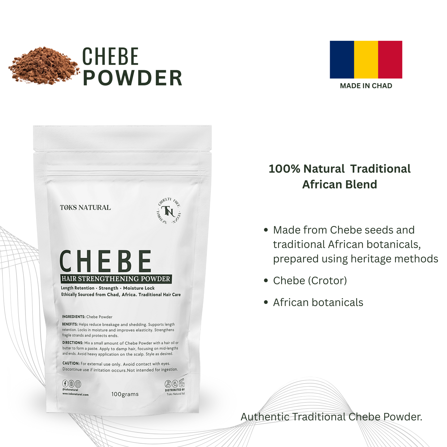 Chebe Hair Strengthening Powder