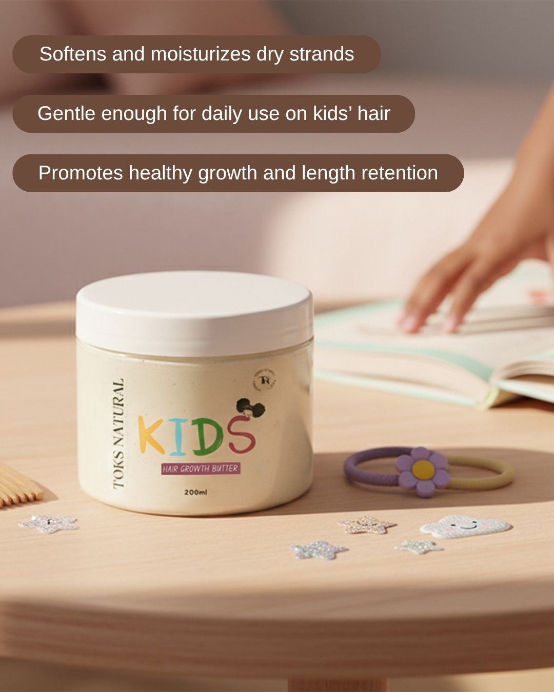 Kids' Hair Growth Butter | Natural Hair Care for Children