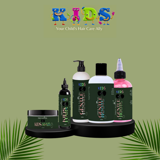 A nourishing blend of herbal oils to support scalp health and stimulate hair growth.