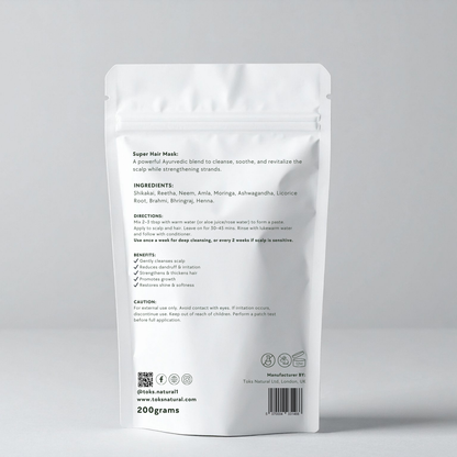 Super Hair Mask | Strengthen & Nourish with Ayurvedic Herbs