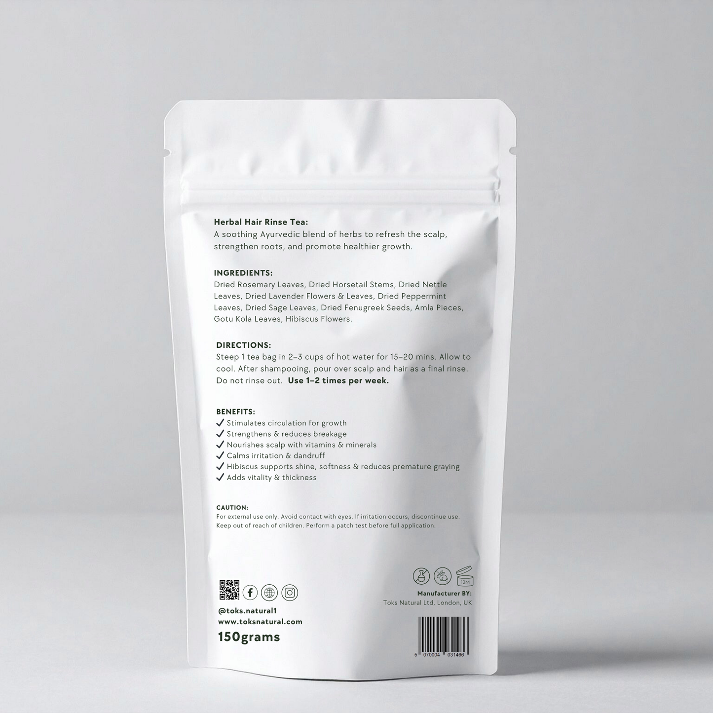 Herbal Hair Tea Rinse