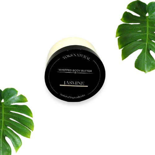 Natural whipped body butter for deep hydration and radiant skin