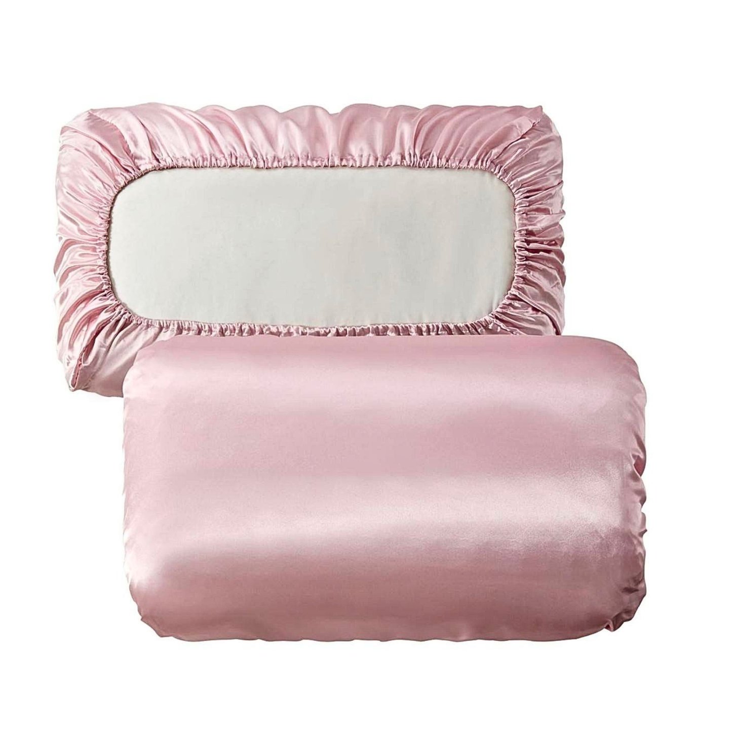 Luxury satin bonnet pillowcase 