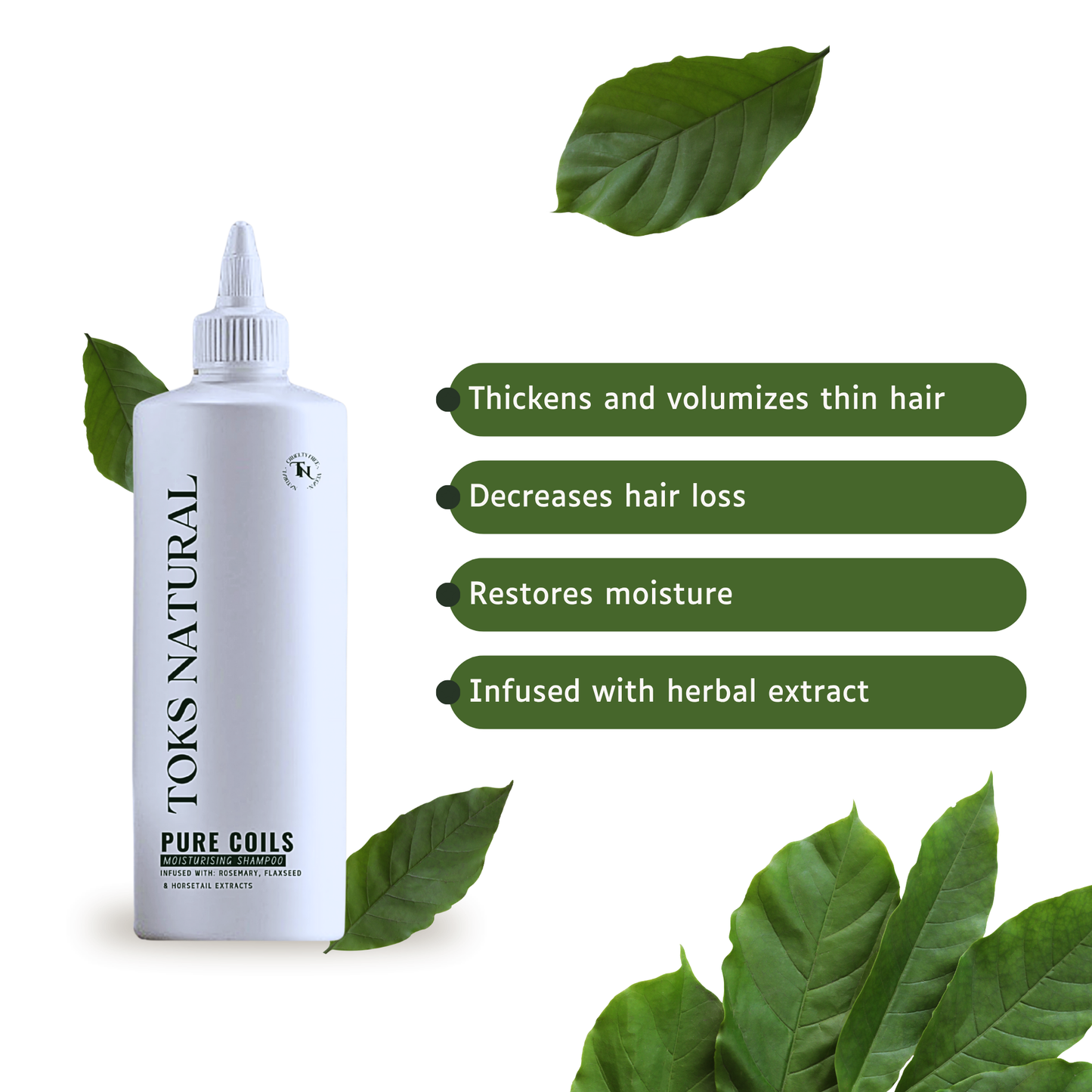 Pure Coils Shampoo - Sulfate-Free