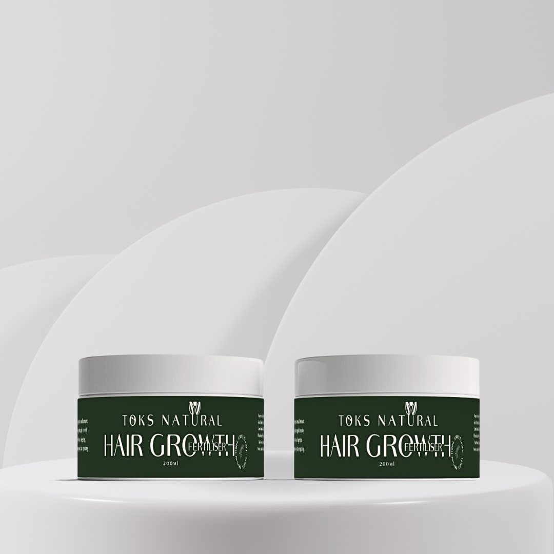 Hair Growth Fertiliser Hair Grease is a nourishing scalp treatment designed to promote healthy hair growth and moisturize from root to tip.