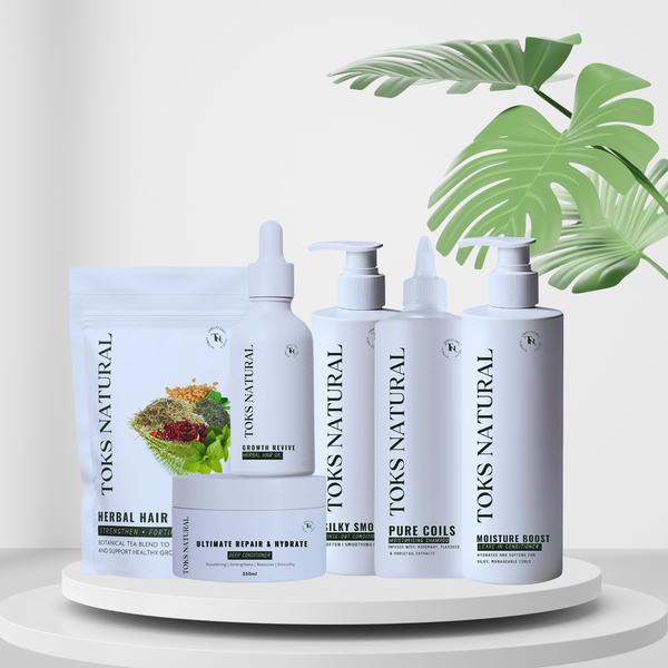 Complete Hair Care & Growth Bundle | Ultimate Wash Day Treatment