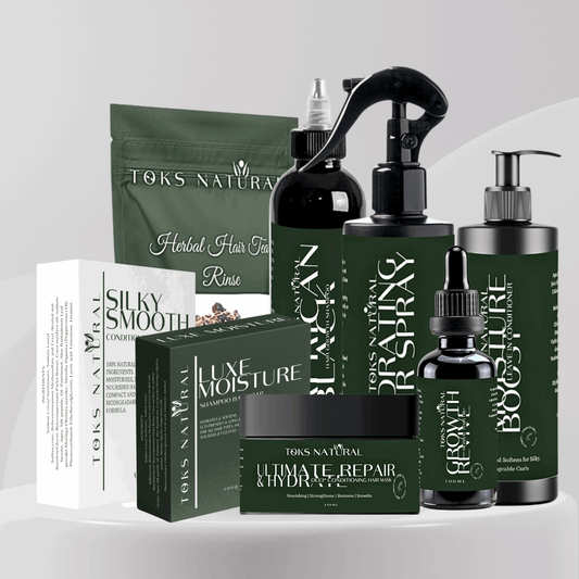 Complete Hair & Scalp Nourishment Bundle | Deep Hydration & Growth - TOKS NATURAL