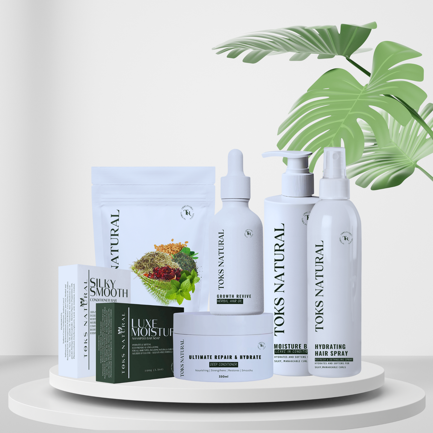 Complete Hair & Scalp Nourishment Bundle | Deep Hydration & Growth - TOKS NATURAL