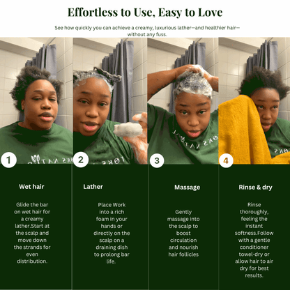 Luxe Moisture Shampoo Bar - TOKS NATURAL
