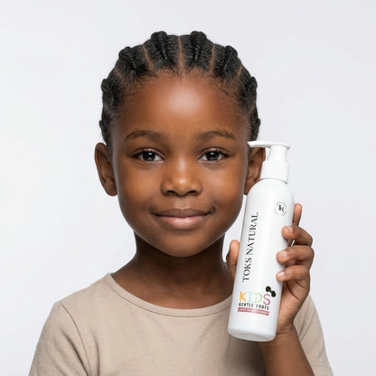 Kids leave-in conditioner by Toks Natural – gentle moisturising hair care for soft, healthy hair