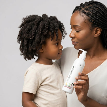 Kids leave-in conditioner by Toks Natural – gentle moisturising hair care for soft, healthy hair