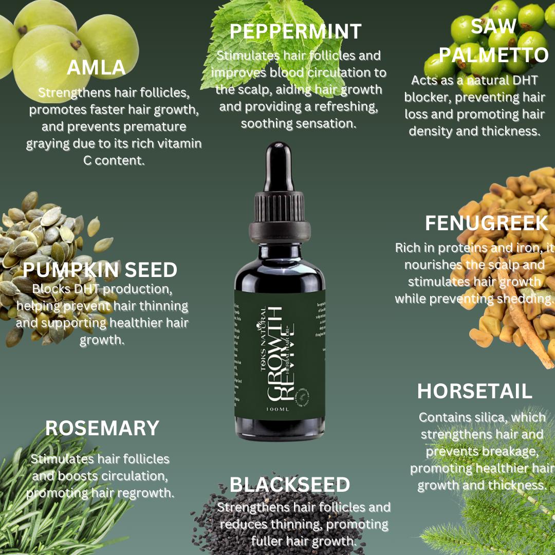 herbal hair growth oil to regrow thinning edges and bald spots
applying hair growth oil to scalp for natural regrowth
beard growth oil for patchy beard lightweight non-greasy