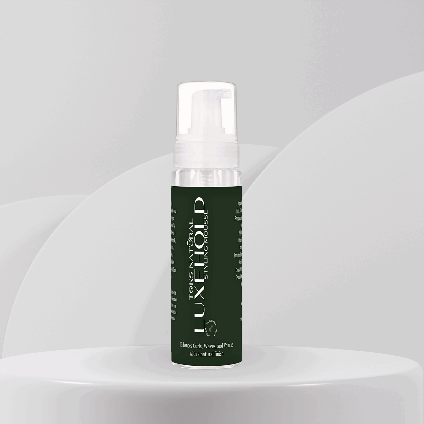 LuxeHold Hair Styling Mousse - TOKS NATURAL